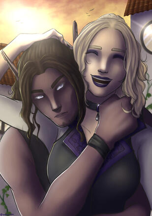 Geschwisterliebe - MinnaraArt