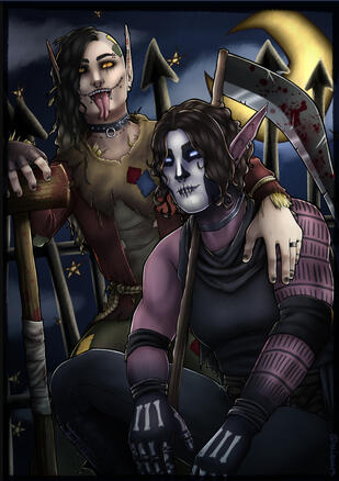 Spooky Husbands - MinnaraArt