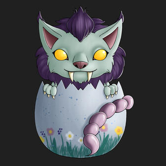 Wyvernfigur - MinnaraArt