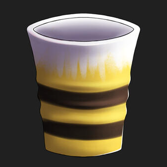 Bienen-Becher - MinnaraArt